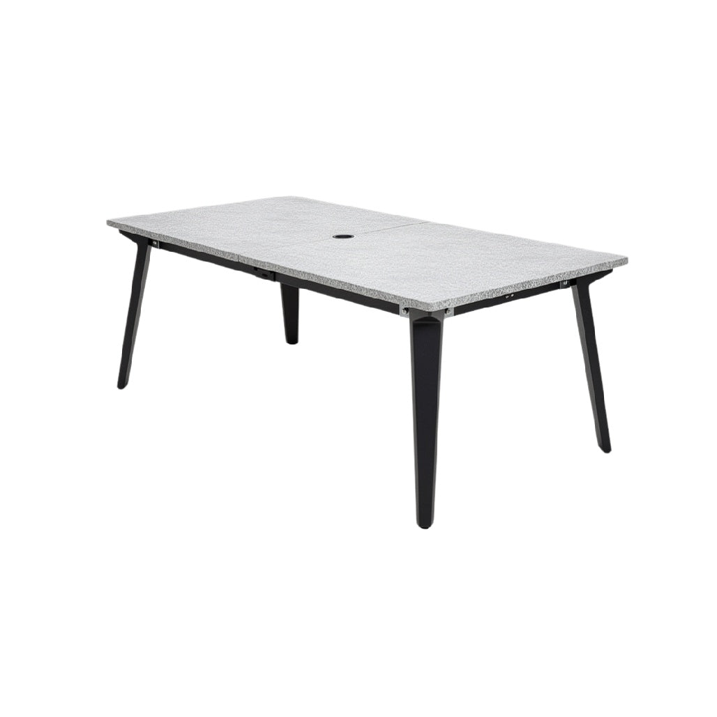 Rectangular Modern Conference Table with Cable Management Hole